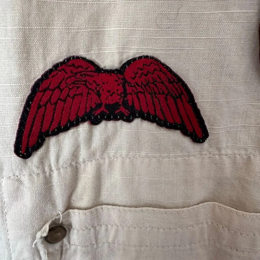 Vintage Y2K Levi’s Sykes Utility Shirt Rare Collectible 2000’s Streetwear Size L